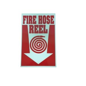 Hose Reel PVC sign