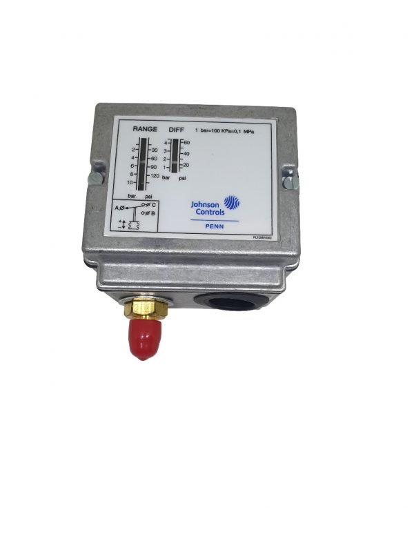PRESSURE SWITCH c/w 1/4" CAPILLARY TUBE (JOHNSON Control) 21BAR